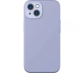 Baseus ARYT020205 Liquid Silica Gel kryt pro Apple iPhone 14 Plus fialová / + tvrzené sklo / + čisticí set
