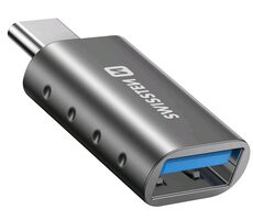 SWISSTEN OTG adaptér redukce USB-C - USB-A (M/F)