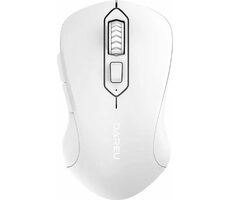 Dareu LM115G bílá / Bezdrátová optická myš / 1600DPI / 6 tlačítek / 2.4G