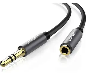 UGREEN AV118 Prodlužovací kabel 3.5 mm jack (M-F) 5 m černá