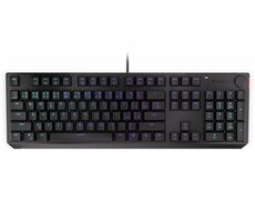 Endorfy Thock CZ Red černá / Herní klávesnice / Drátová / USB / CZ layout / 104 kláves / RGB