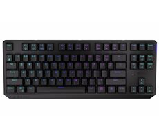 Endorfy Thock TKL CZ Brown Wireless černá / Herní klávesnice / Bezdrátová / USB / CZ layout / 87 kláves / RGB