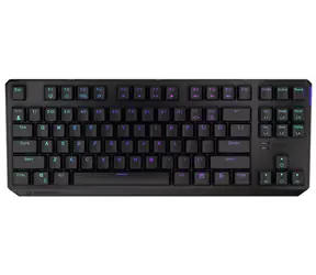 Endorfy Thock TKL CZ Brown Wireless černá / Herní klávesnice / Bezdrátová / USB / CZ layout / 87 kláves / RGB