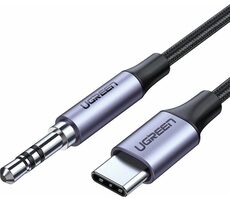 Ugreen 30633 Kabel Jack 3.5mm (M) - USB-C (M) 1 m šedá