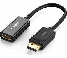Ugreen MM137 Redukce DisplayPort (M) - HDMI (F) 0.25 m černá