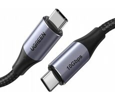 Ugreen US355 Kabel USB-C 3.1 Gen.2 (M) - USB-C 3.1 Gen.2 (M) 1 m černá / 5A / 100W / 4K / 10Gbps