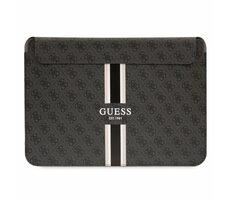 GUESS PU 4G Printed Stripes Computer Sleeve 13/14" černá