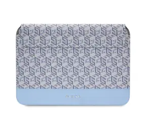 GUESS PU G Cube Computer Sleeve 13/14" modrá