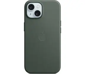 Apple Kryt z tkaniny FineWoven s MagSafe pro iPhone 15 listově zelená