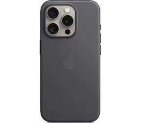 Apple Kryt z tkaniny FineWoven s MagSafe pro iPhone 15 Pro černá