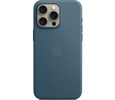 Apple Kryt z tkaniny FineWoven s MagSafe pro iPhone 15 Pro Max tichomořsky modrá