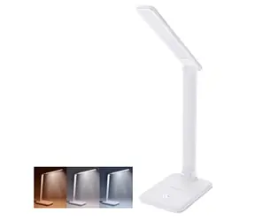 Solight WO64-W LED stolní lampička bílá / stmívatelná / 10W / 490lm