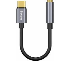 Baseus CATL54-0G L54 Redukce USB-C (M) - Jack 3.5 mm (F) 0.09 m černo-šedá