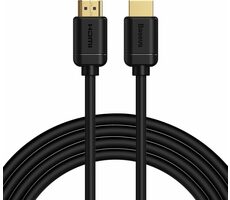 Baseus CAKGQ-C01 Kabel HDMI 2.0 (M) - HDMI 2.0 (M) 3 m černá / 4K / 60Hz / HDR / 18Gbps