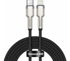 Baseus CATLJK-B01 Kabel USB-C (M) - Lightning (M) 2 m černá / 20W