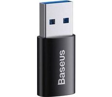 Baseus ZJJQ000101 Adaptér USB-A (M) - USB-C (F) černá