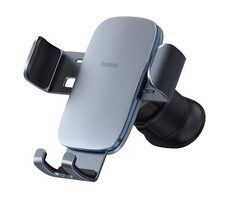 Baseus SUJS000013 Metal Age II Gravitational Držák mobilu do mřížky auta šedá