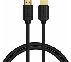 Baseus WKGQ030201 Kabel HDMI 2.0 (M) - HDMI 2.0 (M) 1.5 m černá / 4K / 60Hz