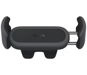 Baseus SUGP000001 Steel Cannon 2 Držák na mobil do mřížky ventilace černá / telefony 5.4 - 6.7"