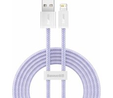 Baseus CALD040105 Kabel USB-A (M) - Lightning (M) 2 m fialová