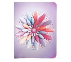 GreenGo Knížkové pouzdro (Fashion) Candy Flower univerzální 9-10" 