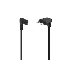 Hama 223284 síťový napájecí kabel / kolmé euro vidlice / 3 m