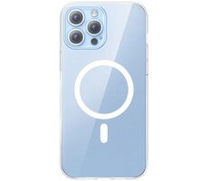 Baseus ARSJ010702 Magnetic Crystal Clear Kryt pro Apple iPhone 13 Pro čirá / + ochranné sklo / + čisticí sada
