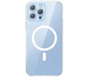 Baseus ARSJ010702 Magnetic Crystal Clear Kryt pro Apple iPhone 13 Pro čirá / + ochranné sklo / + čisticí sada