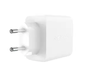 Acefast PD65W GaN nabíječka bílá / 2x USB-C / 1x USB-A / 65W