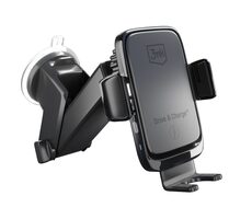 3mk Drive & Charge držák telefonu do auta s bezdrátovým nabíjením / 15 W 