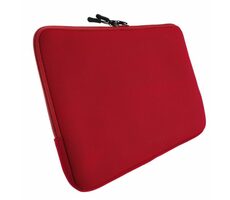 FIXED Sleeve Neoprenové pouzdro pro notebooky o úhlopříčce do 14" červená