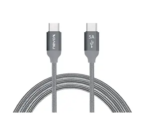 Nevox Kabel USB-C (M) - USB-C (M) 1 m šedá / 100W