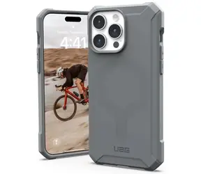 UAG Essential Armor MagSafe ochranný kryt pro Apple iPhone 15 Pro Max šedá