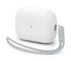 Spigen Silicone Fit silikonové pouzdro pro AirPods Pro 2 bílé 