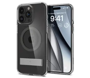 Spigen Ultra Hybrid S MagSafe ochranný kryt pro Apple iPhone 15 Pro čirá 