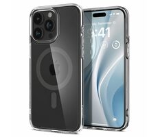 Spigen Ultra Hybrid MagSafe ochranný kryt pro Apple iPhone 15 Pro Max šedá