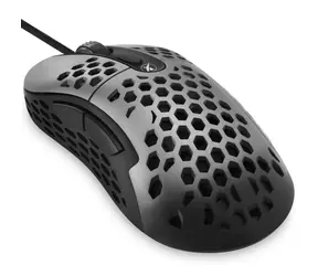 Niceboy ORYX M666 Daemon 2 černá / herní optická myš / 7200 DPI / RGB / 7 tlačítek