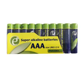Gembird EG-BA-AAASA-01 Baterie AAA 10ks / 1.5V / alkalická