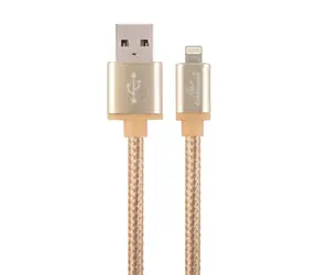 Gembird CCB-MUSB2B USB-A - Lightning 1.8m zlatá 