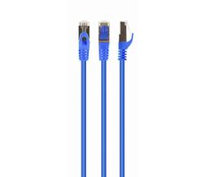 Gembird PP6A-LSZHCU CAT6a SFTP 0.25 modrá / Patch kabel / RJ45