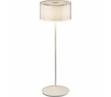 ab+ by Abert Logo bílá / Stolní lampa / LED / 2.2W / 230 lm / Li-Ion / IP54