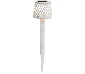 New Garden Gretita bílá 4ks / Zahradní solární světlo / LED / 2 lm / NiMH / IP44