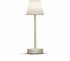 New Garden Lola Slim 30 hnědá / Stolní lampa / LED / 2W / 260 lm / Li-Ion / IP44