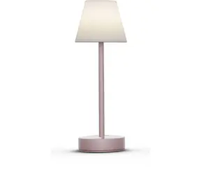 New Garden Lola Slim 30 růžová / Stolní lampa / LED / 2W / 260 lm / Li-Ion / IP44