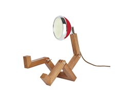 Piffany Mr. Wattson Mini Table Lamp světle červená / Stolní lampa / G4 / 0.5W / 50 lm / USB-A