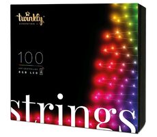 Twinkly Strings 100 ks 8 m / Chytré žárovky na stromeček / RGB / Wi-Fi / Bluetooth