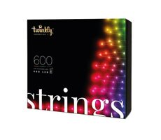 Twinkly Strings RGB 600 ks 48 m / Chytré žárovky na stromeček / RGB / Wi-Fi / Bluetooth