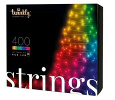 Twinkly Strings 400 ks 32 m / Chytré žárovky na stromeček / RGB / Wi-Fi / Bluetooth