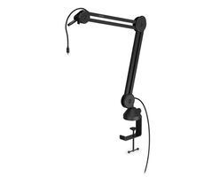 KRUX Arm 200s černá / Rameno k mikrofonu / 2.2m USB-C kabel / závity 3/8" & 5/8" & 1/4"
