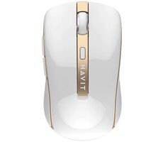 Havit MS951GT bílá / Bezdrátová myš / optická / 1600 DPI / USB přijímač
